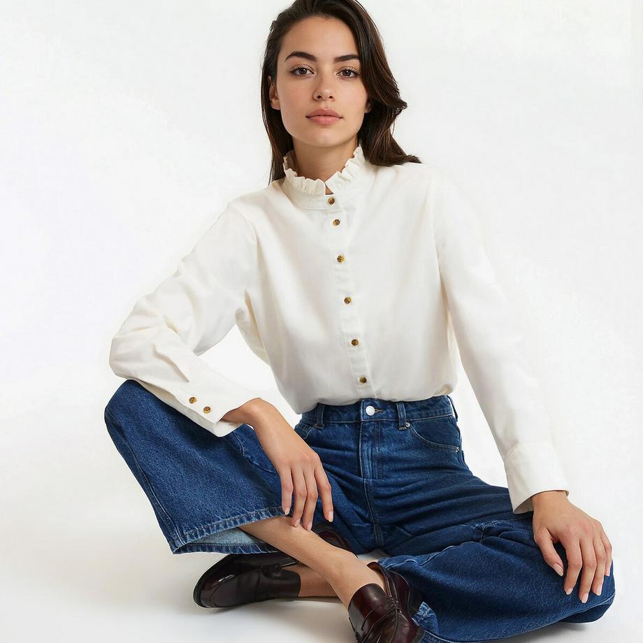 Chemise col victorien