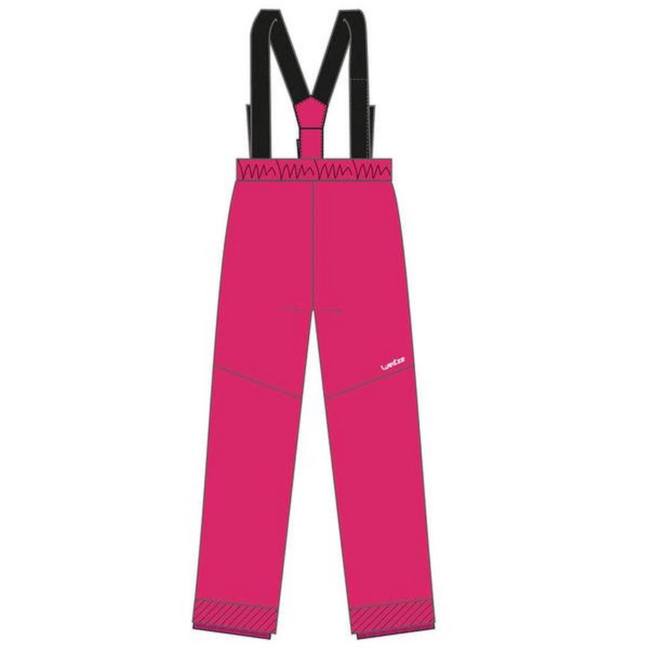 Skihose 100 Kinder rosa