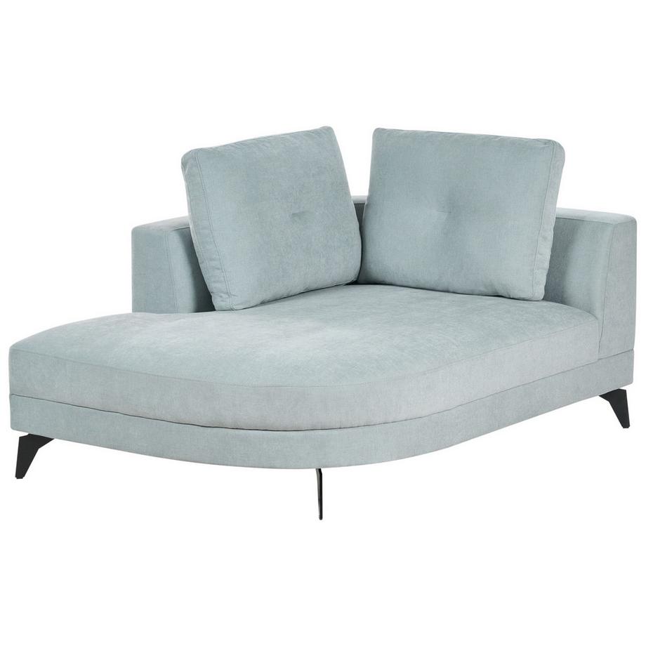 Beliani Chaise longue en Tissu chenille Moderne MARUM  