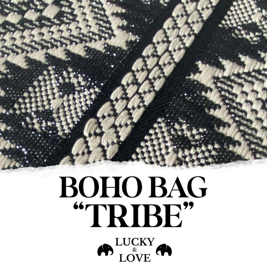 LUCKY & LOVE Gewobener Tribe Shopper  