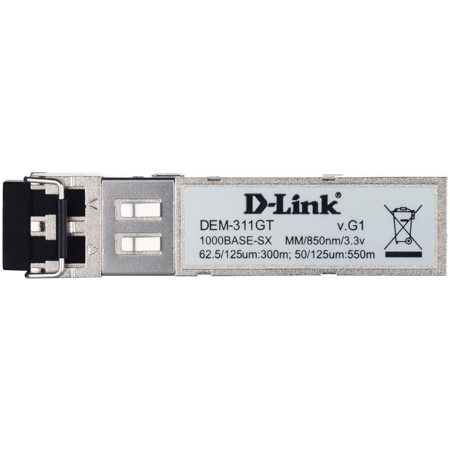 D-Link  Modulo DEM-311GT Mini-GBIC SFP a 1 porta per Ethernet 1000BaseSX 550 m 