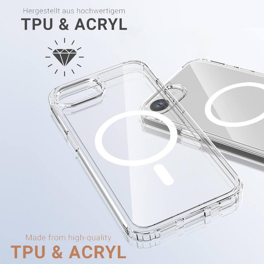 JT Berlin  iPhone 17e / 16e - JT Pankow Clear MagSafe 