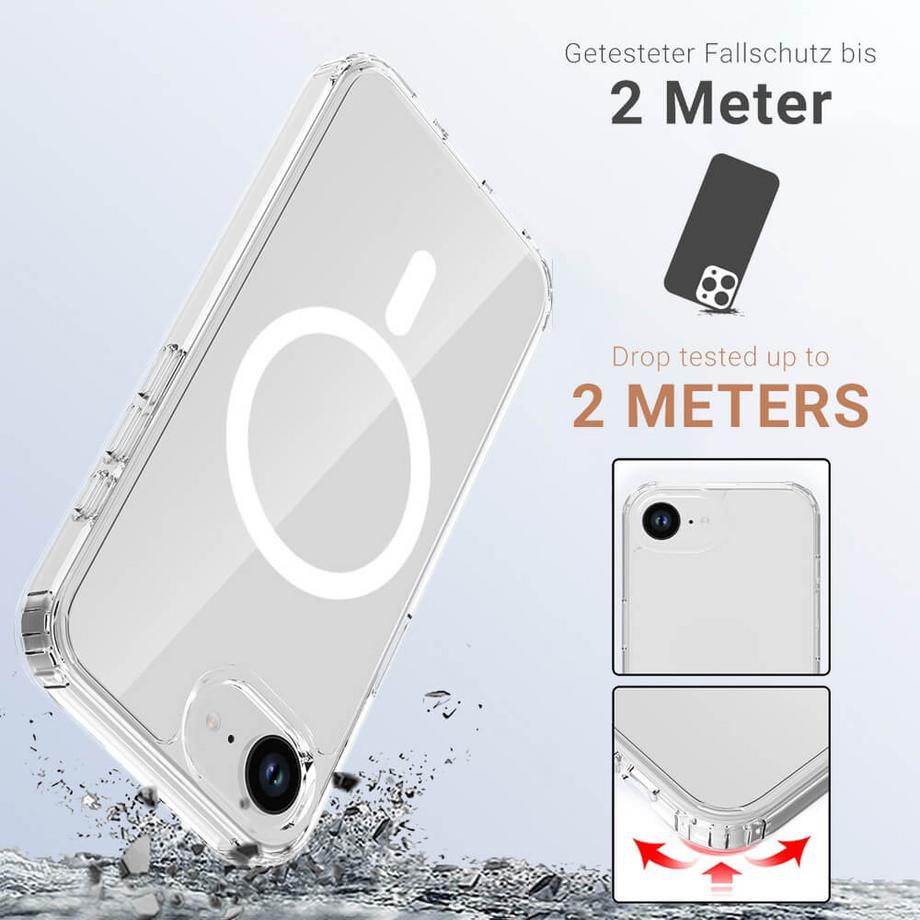 JT Berlin  iPhone 17e / 16e - JT Pankow Clear MagSafe 