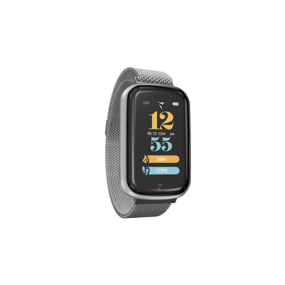Techmade  Smart Watch STEPS Metal Silver 