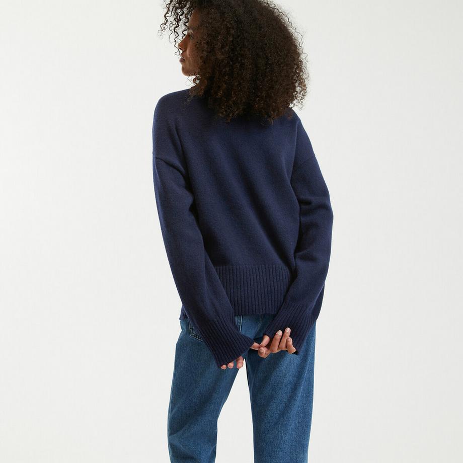 La Redoute Collections Woll Kaschmir Rollkragenpullover  