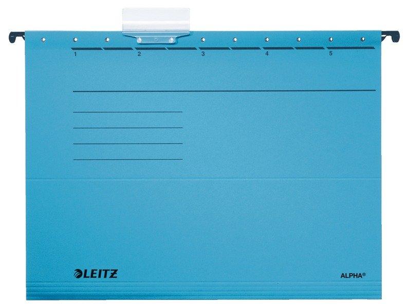 Leitz LEITZ Hängemappe Alpha A4 19853035 blau 5 Stück  