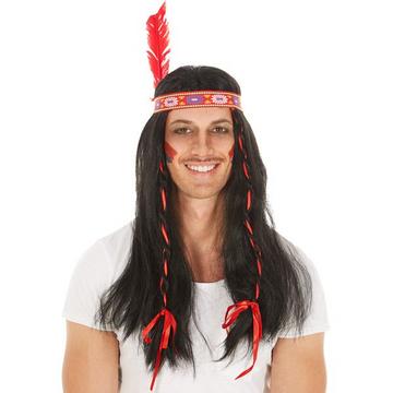 Perücke Indianer