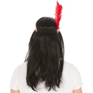 Tectake  Parrucca Indiano 