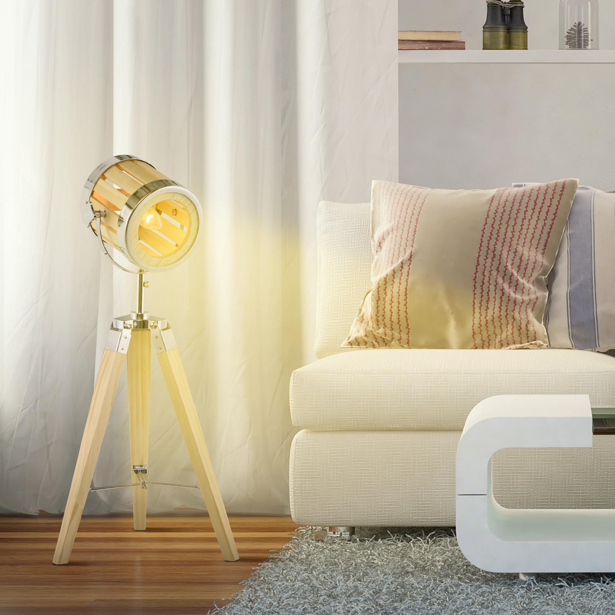 HOMCOM lampe de table  