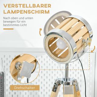 HOMCOM lampe de table  