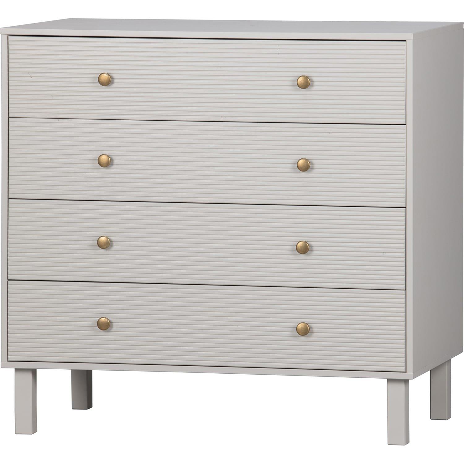 mutoni Commode Madu Pin Gris Nuage 94x91  