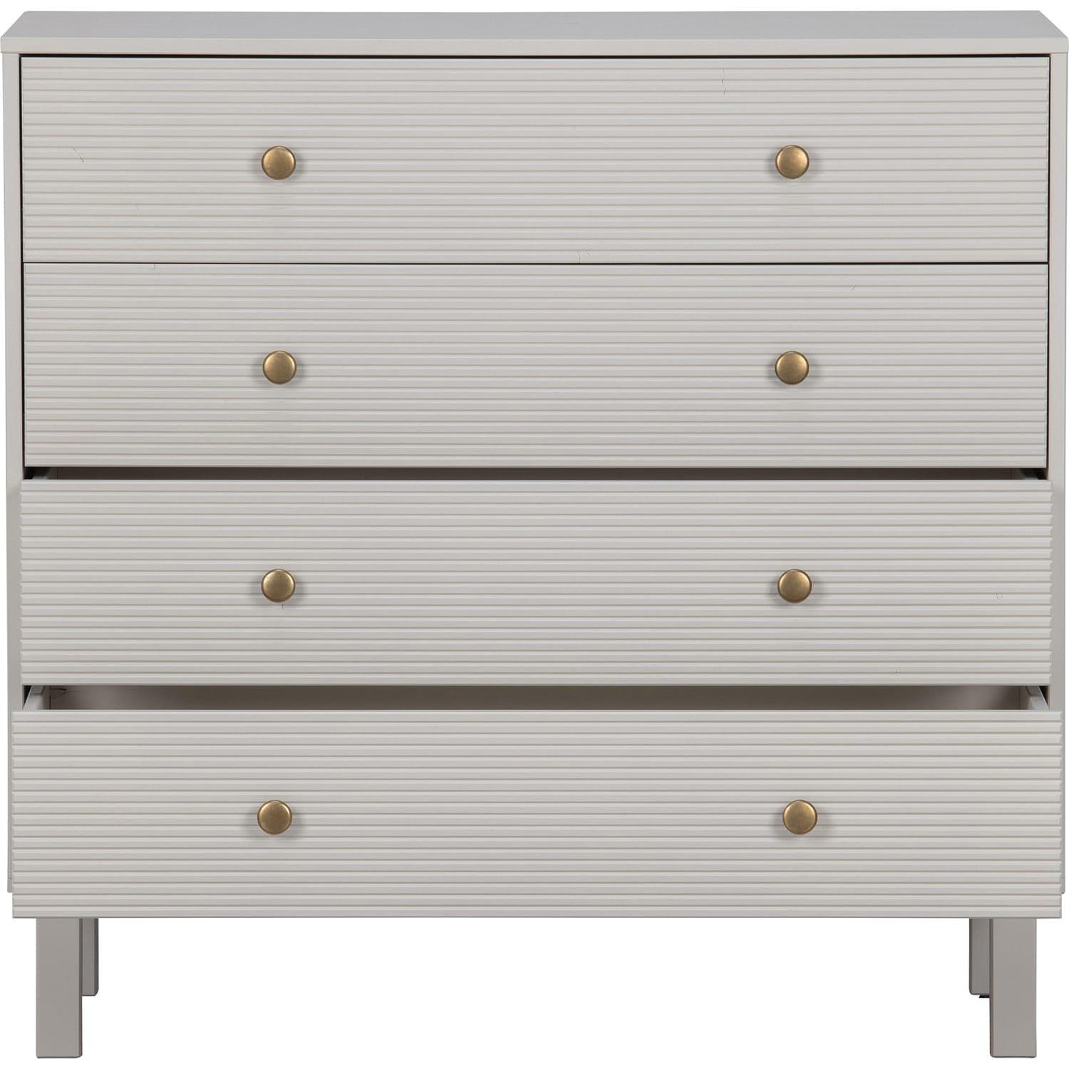 mutoni Commode Madu Pin Gris Nuage 94x91  