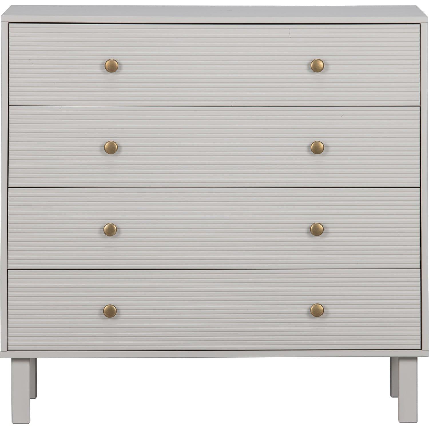 mutoni Commode Madu Pin Gris Nuage 94x91  