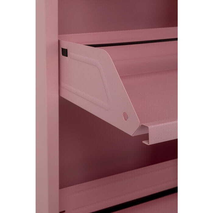 KARE Design Boite à chaussures Caruso 3 pièces rose  