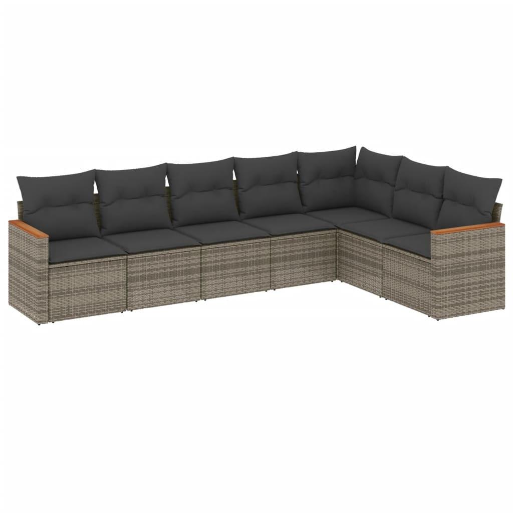 VidaXL Garten sofagarnitur poly-rattan  