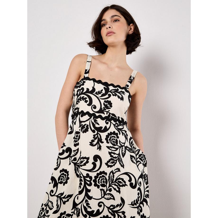 APRICOT Robe longue Sarasa à imprimé floral  