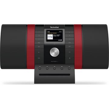 TechniSat MULTYRADIO 4.0 Système mini audio domestique 20 W Noir, Rouge