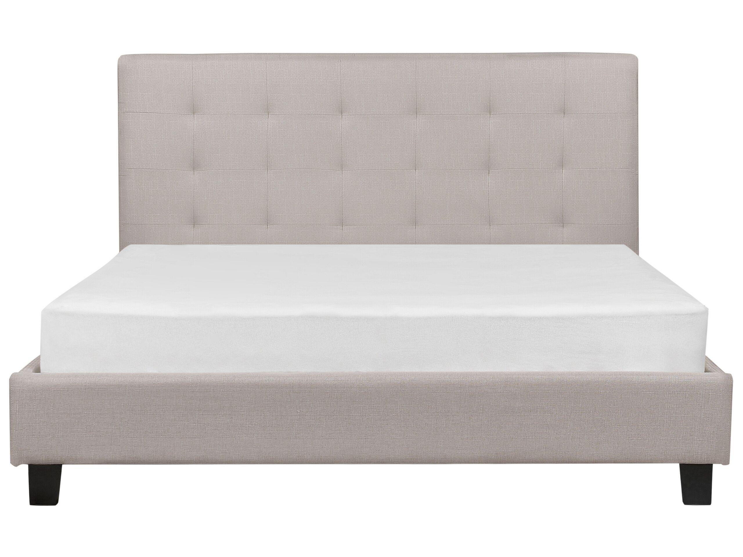 Beliani Letto con rete a doghe en Poliestere Glamour ROCHELLE  