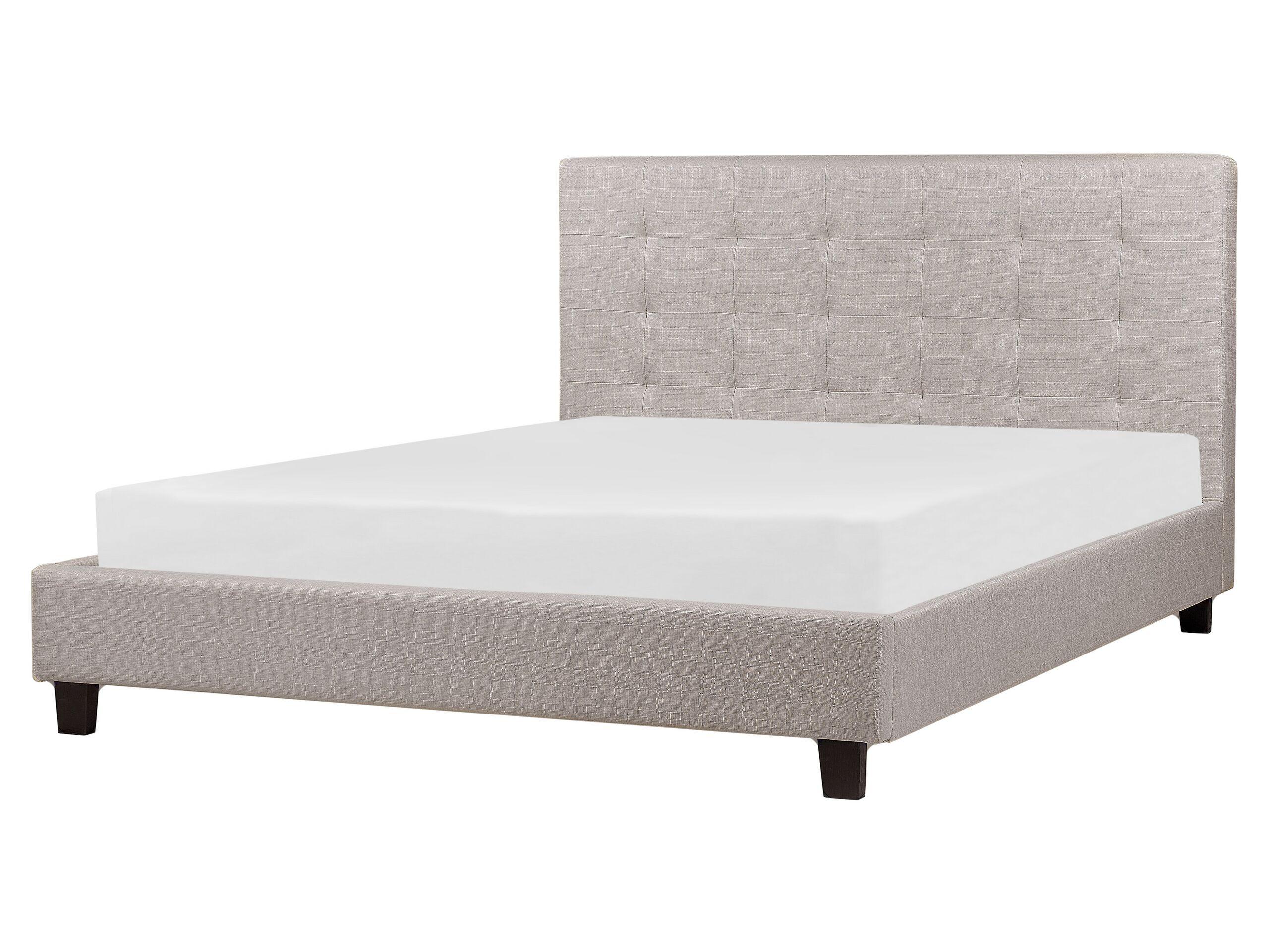 Beliani Letto con rete a doghe en Poliestere Glamour ROCHELLE  