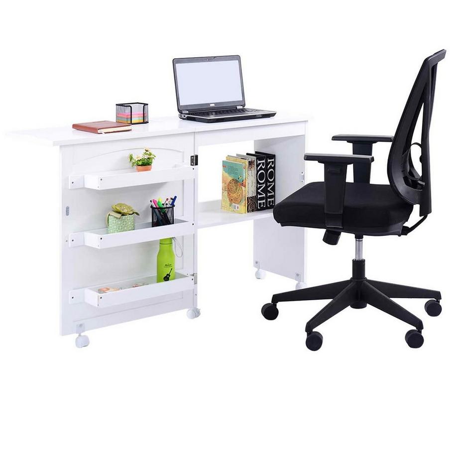 Northix Table de machine à coudre pliable table de couture table polyvalente table de travail de bureau  