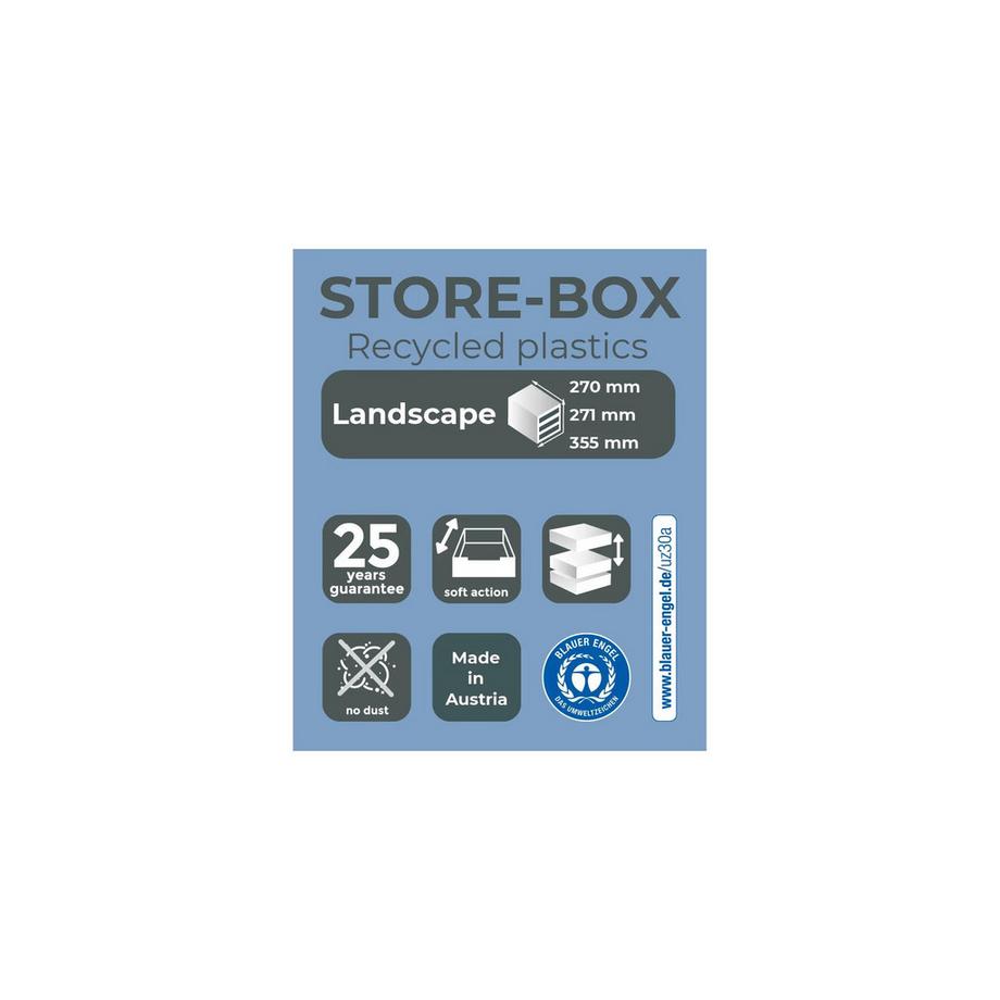 Exacompta Cassettiera Big Box Plus horizon 4 cassetti Iderama  