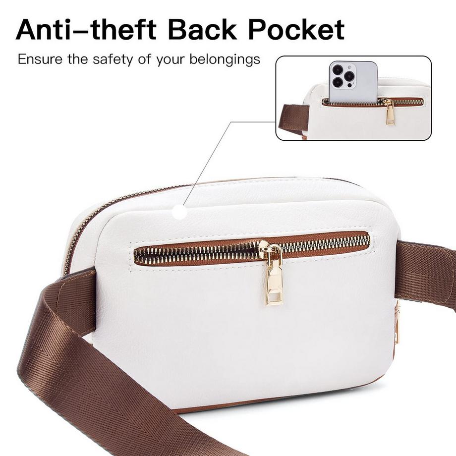 Only-bags.store Sac Bandoulière Crossbody en Cuir PU  