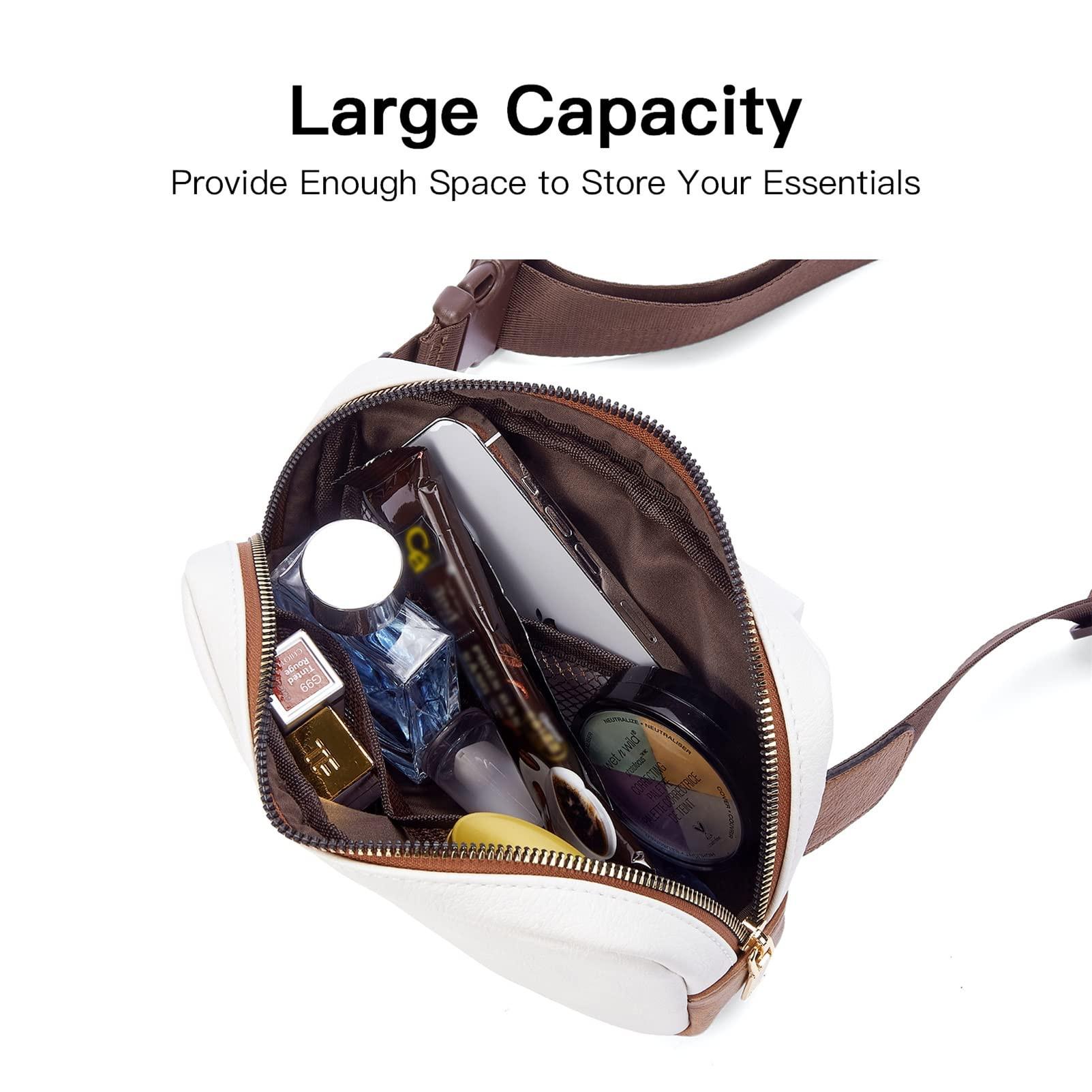 Only-bags.store PU Leder Crossbody Umhängetasche  