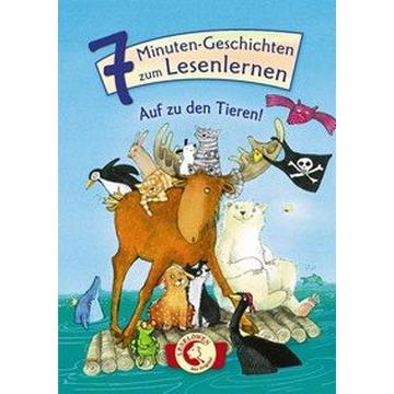 7-Minuten-Geschichten zum Lesenlernen - Auf zu den Tieren!