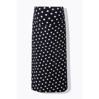 Ulla Popken Bellieva Gonna Maxi Jersey Fantasia Fascia Elastica  