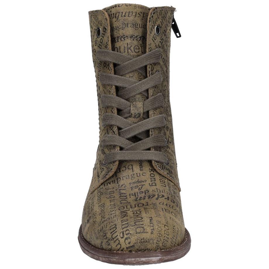 Josef Seibel Stiefelette mit Textprint  