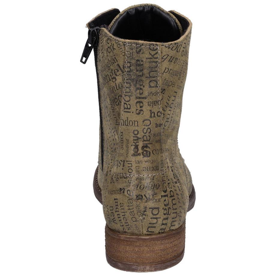 Josef Seibel Stiefelette mit Textprint  