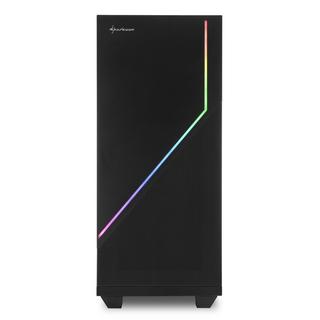 Sharkoon  RGB FLOW Midi Tower Schwarz 