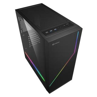 Sharkoon  RGB FLOW Midi Tower Schwarz 