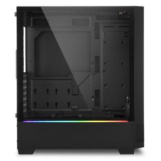 Sharkoon  RGB FLOW Midi Tower Schwarz 