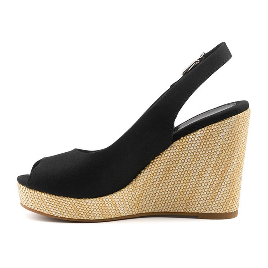 TOMMY HILFIGER Iconic Elena Sling Back Sandale Compensée  