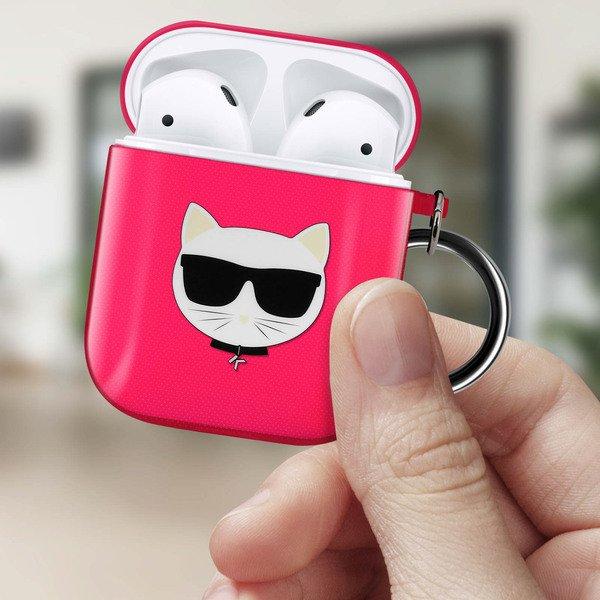 KARL LAGERFELD  Karl Lagerfeld AirPods Hülle Rosa 