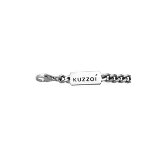 Kuzzoi  Armband Basic  Panzerkette Massiv Piece 