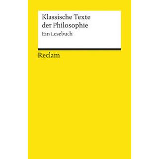 Klassische Texte der Philosophie Pfister, Jonas (Hrsg.) Livre de poche 