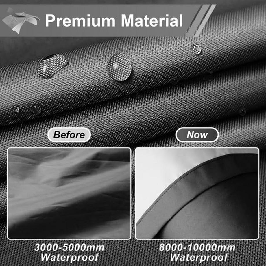 Alopini Longue Veste de Pluie Imperméable Unisexe Poncho de Pluie avec Poche à Rabat  