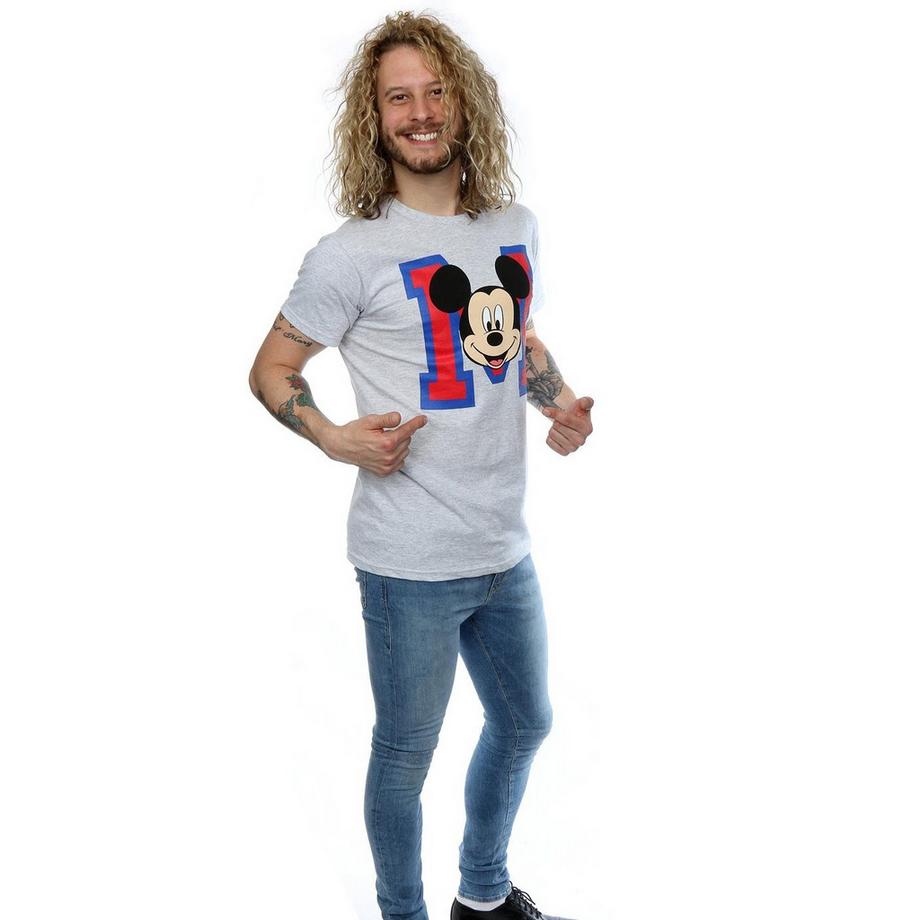 Disney Mickey Mouse T-Shirt Lettera M  