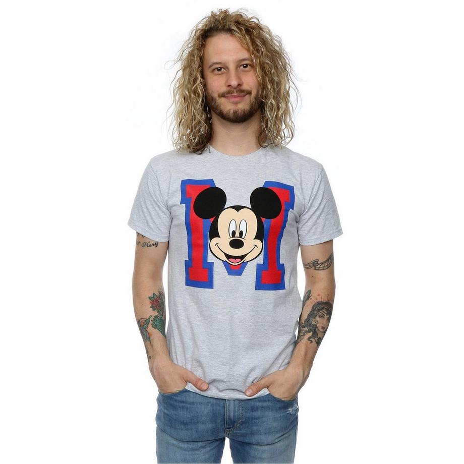 Disney Mickey Mouse T-Shirt Lettera M  