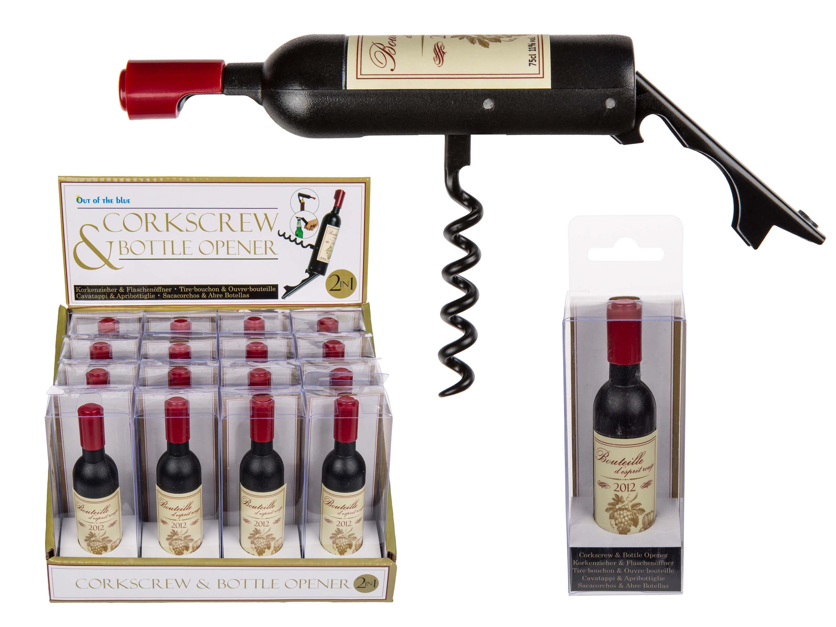 Out of the blue Tire-bouchon et décapsuleur  