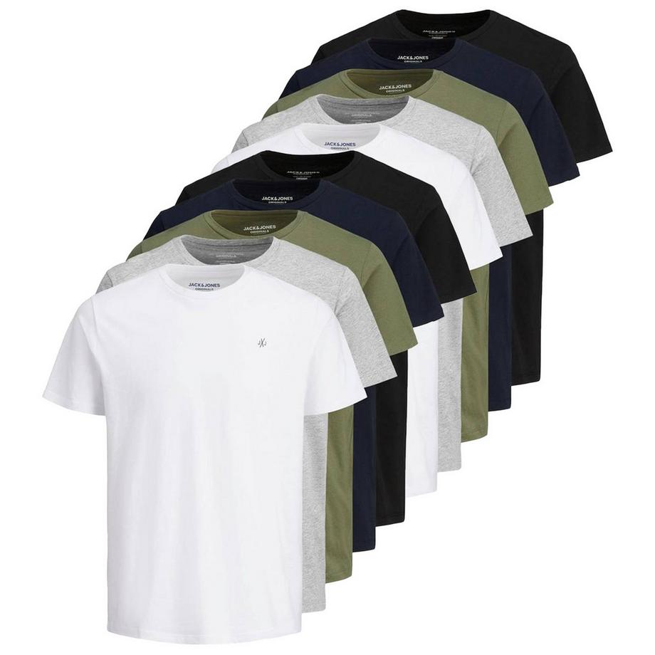 T-shirt  Pack de 10 Confortable à porter-JORJXJ