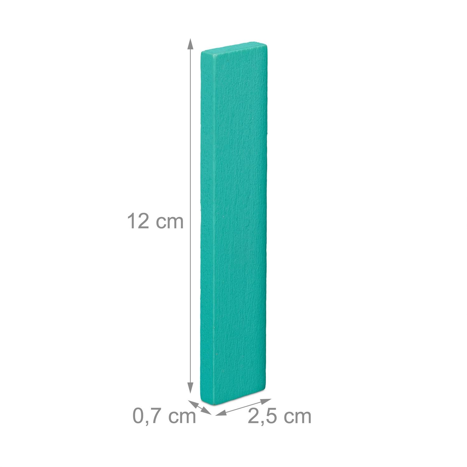 Northix  Blocchi da costruzione in legno, set da 100 