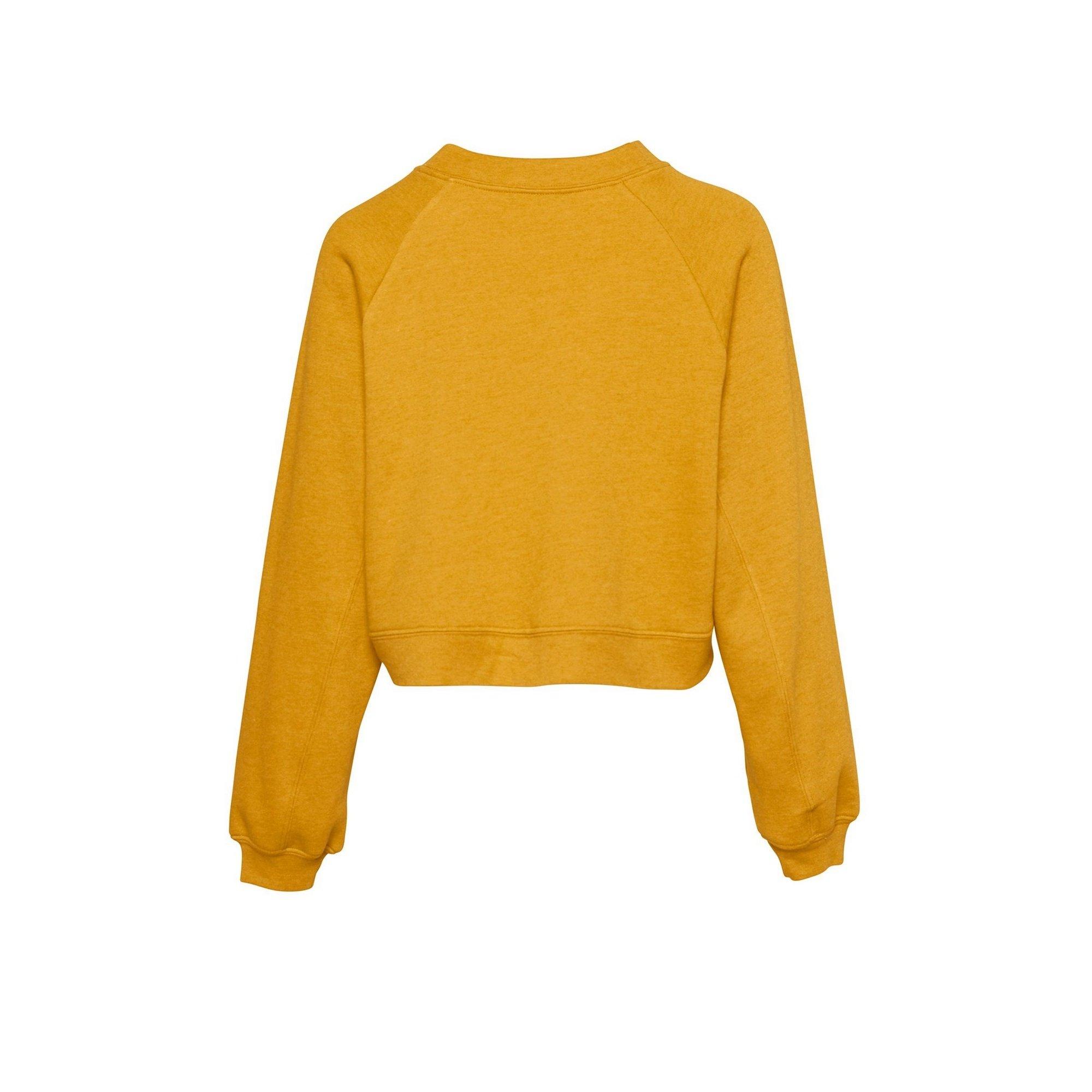 Bella + Canvas Sweat-shirt court en polaire  
