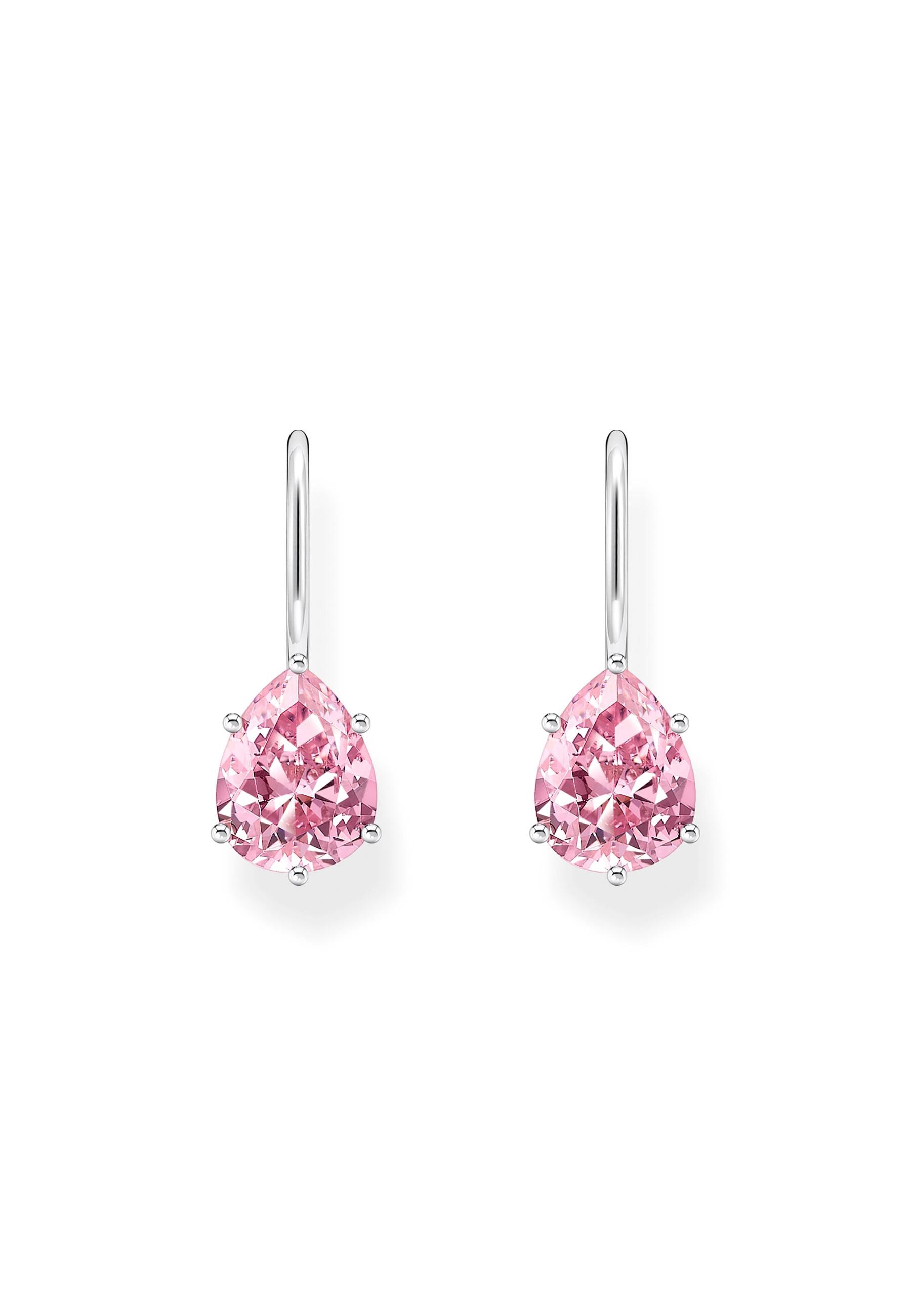 Thomas Sabo  Ohrringe Pink Drop Zirkonia 