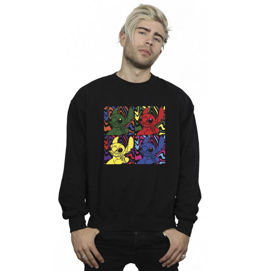 Disney Stitch Pop Art Print Sweatshirt  