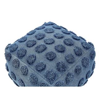 Beliani Pouf en Coton Boho VISHVI  