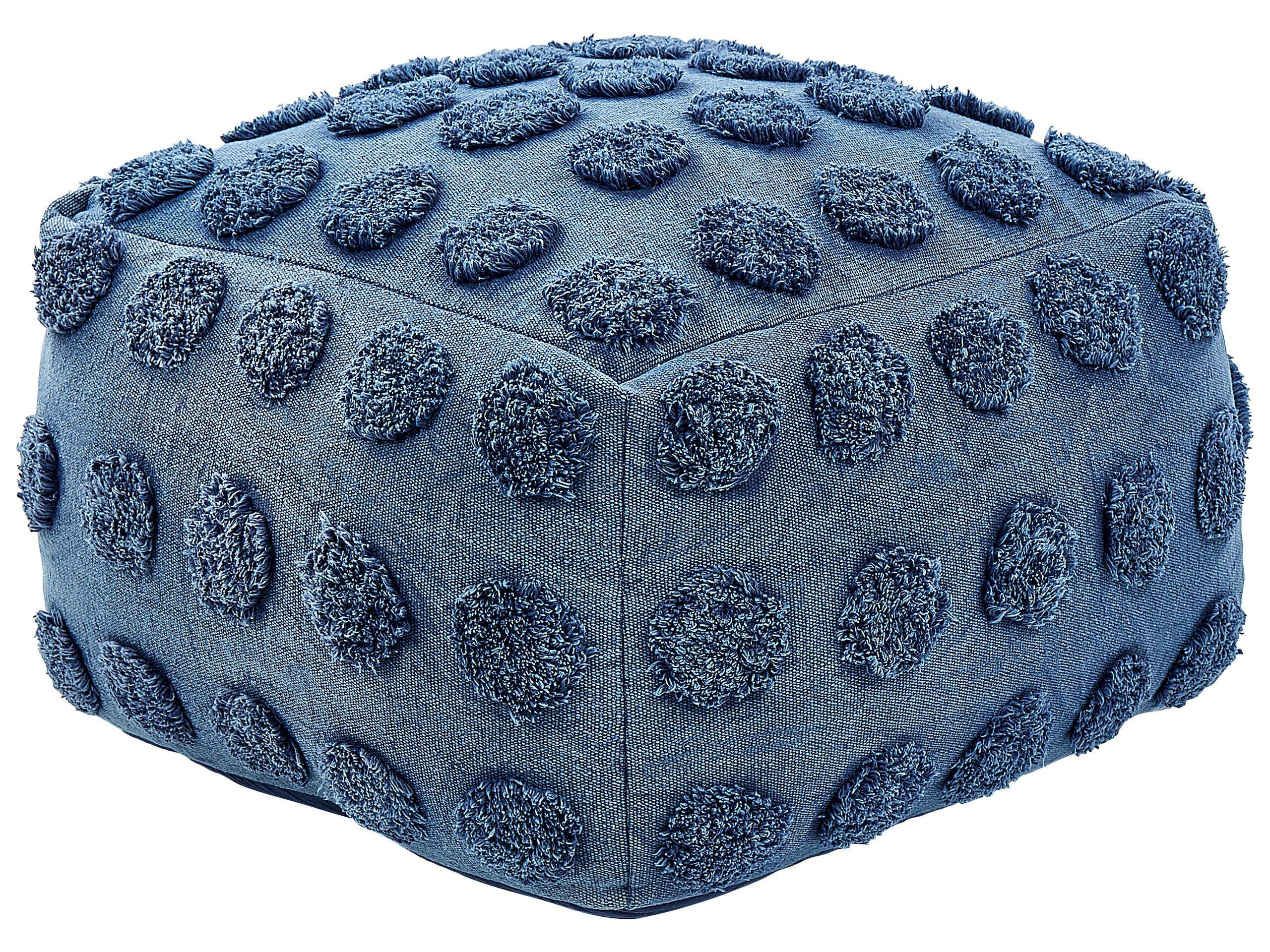 Beliani Pouf en Cotone Boho VISHVI  