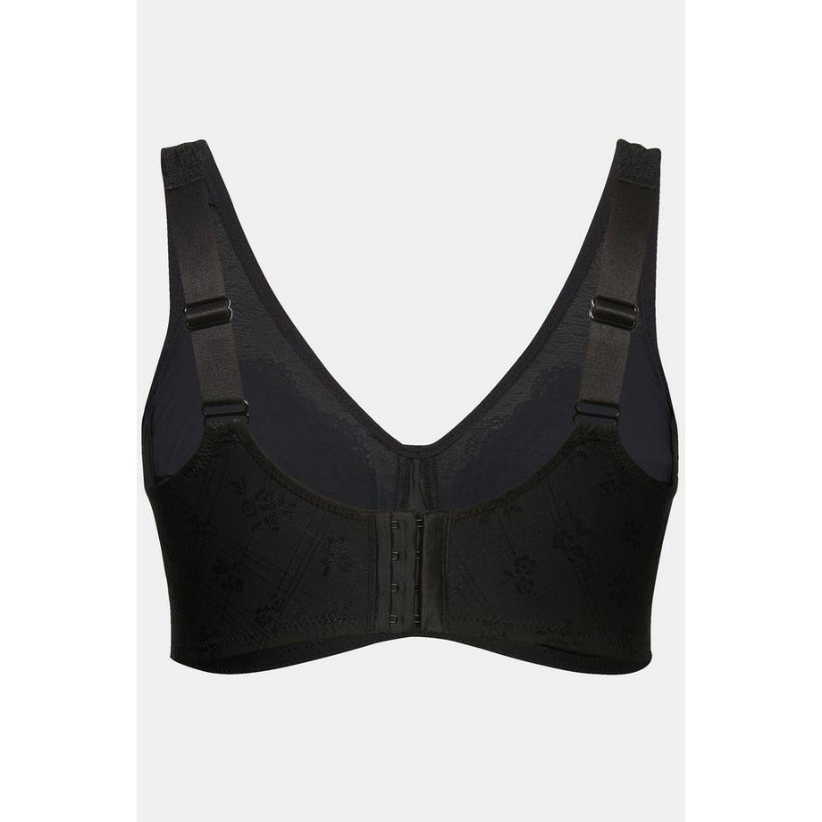 Ulla Popken Kelly Reggiseno sostenitivo senza ferretto pizzo  